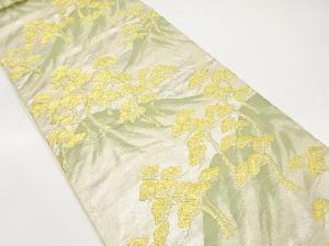 アンティーク　遠山に松模様織り出し袋帯（材料）